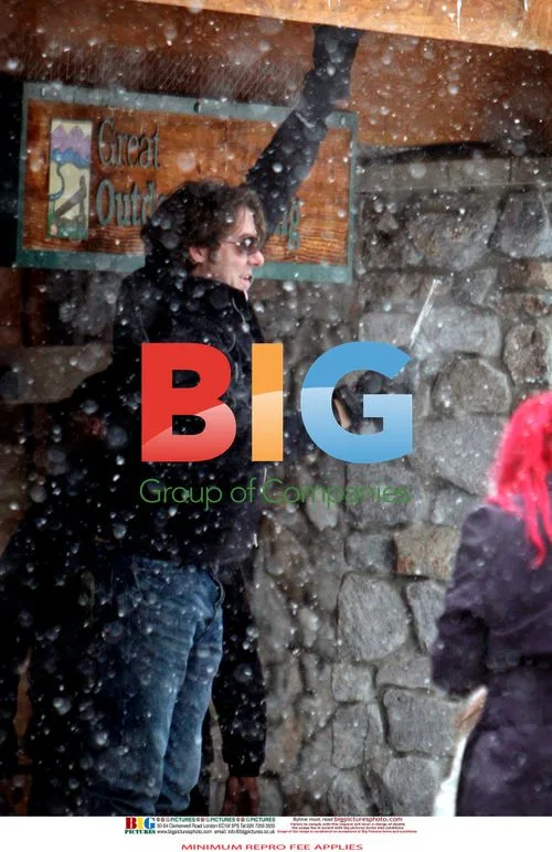 Jonathan Ross and family ski trip