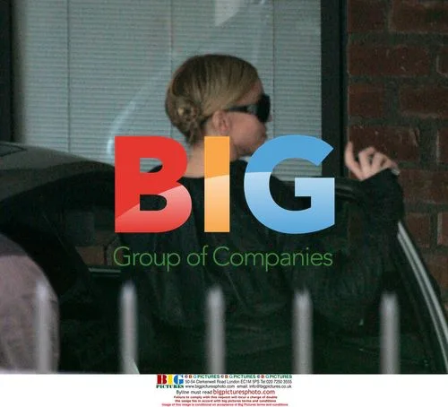 Madonna visits Ed Hardy designer's office
