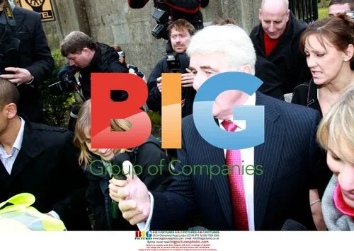 Max Clifford at Jade Goody's wedding
