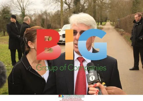Max Clifford at Jade Goody's Wedding