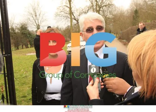 Max Clifford at Jade Goody's wedding