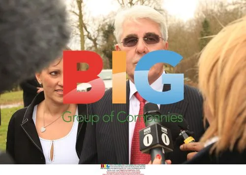 Max Clifford at Jade Goody's wedding