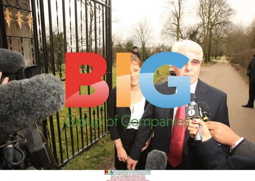 Max Clifford at Jade Goody wedding