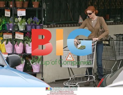 Marcia Cross runs errands