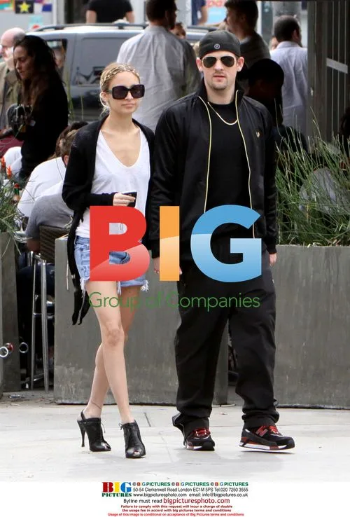 Nicole Richie and Joel Madden