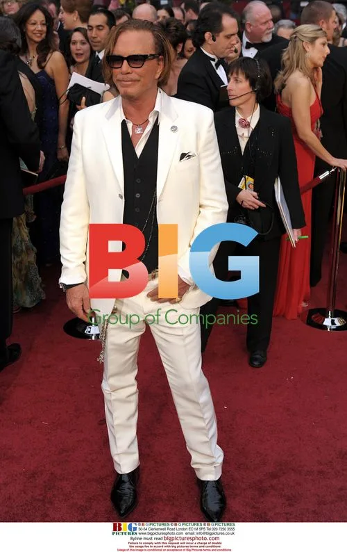 Mickey Rourke at 81st Academy Awards