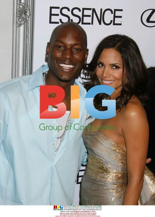 Tyrese Gibson and Halle Berry at Essence Luncheon