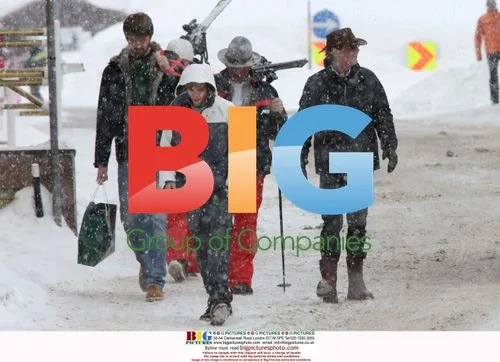 Princess Caroline & Family Ski Trip in Zurs