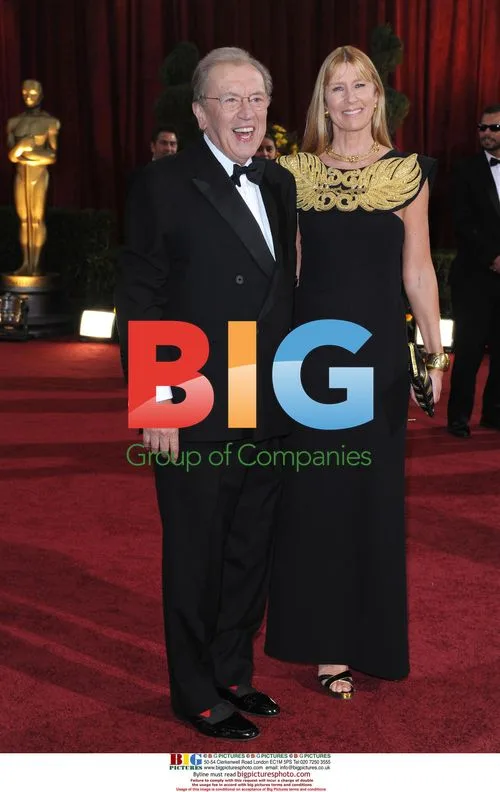 David Frost and wife Carina at 2009 Oscars