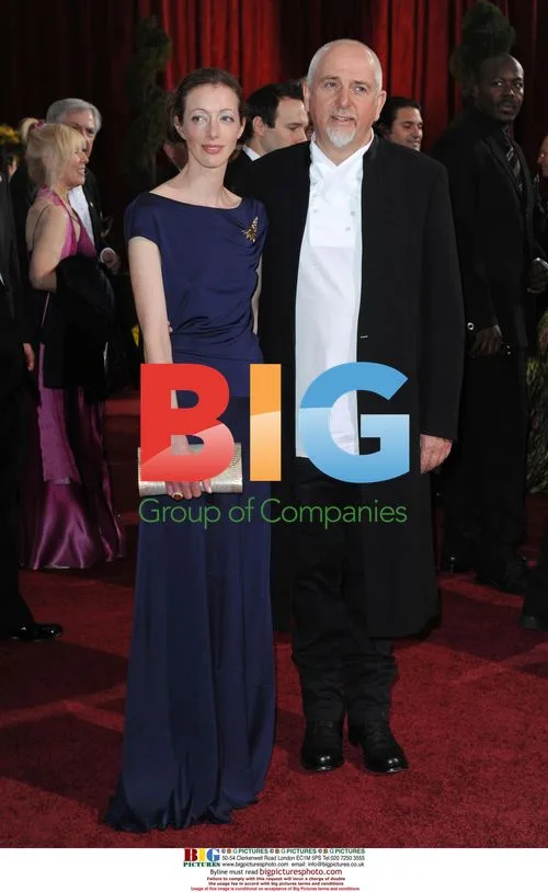 Peter Gabriel and Meabh Flynn at 81st Oscars