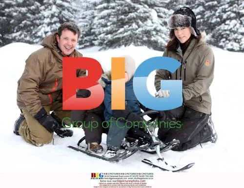 Frederik of Denmark and Family Ski Trip