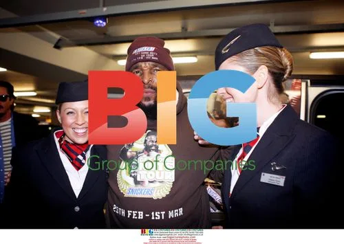 Mr. T Arrives at Heathrow