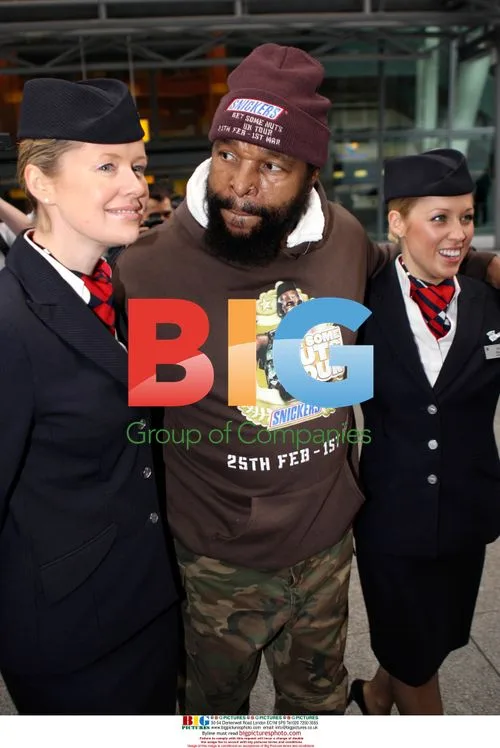 Mr T Arrives at Heathrow Airport