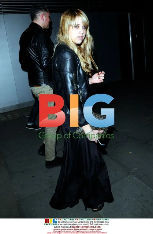 Peaches Geldof and Blake Wood at club Bungalow 8