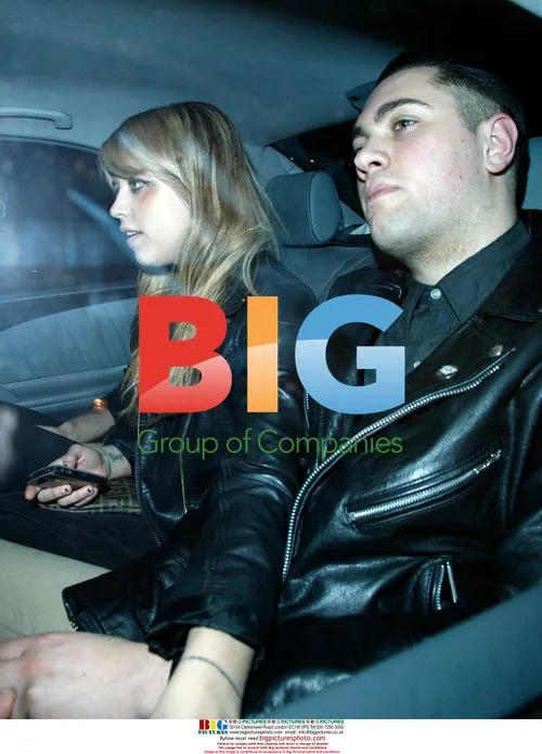 Peaches Geldof and Blake Wood out at Bungalow 8