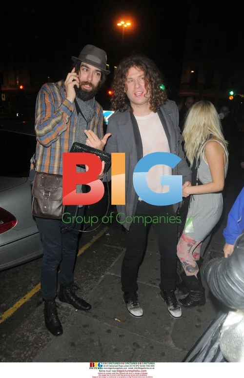 The Killers Enjoying Night Out in London