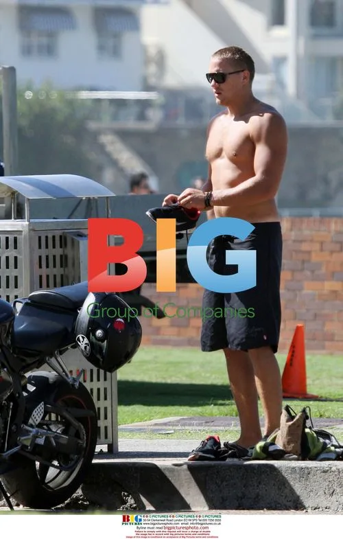 Conrad Coleby spotted at North Bondi beach