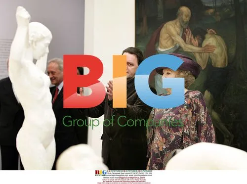 Dutch Queen Beatrix at Rotterdam art exhibition
