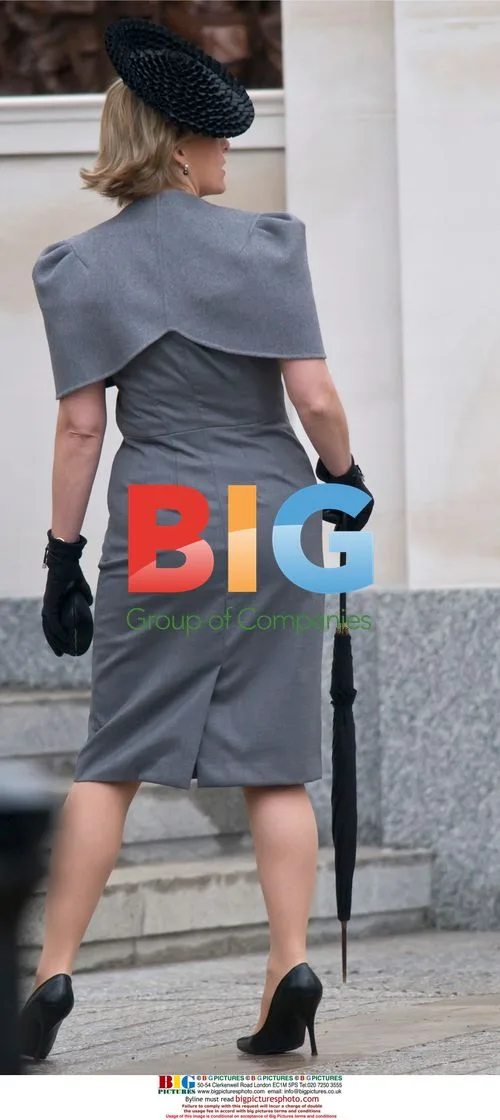 Sophie Countess of Wessex at Queen Mother Statue Unveiling