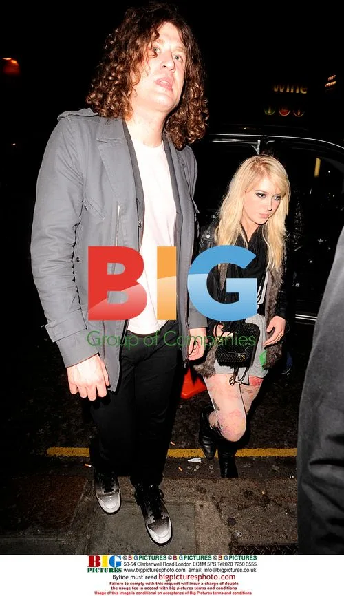 The Killers arrive at Boujis in London