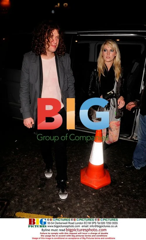 The Killers arrive at Boujis after O2 Arena show