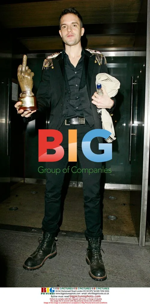 Brandon Flowers at NME Awards Afterparty