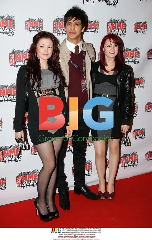 Skins cast at NME Awards in London