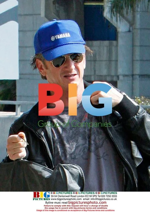 Sean Penn at LAX airport