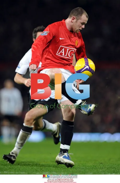 Wayne Rooney in Manchester United vs Fulham