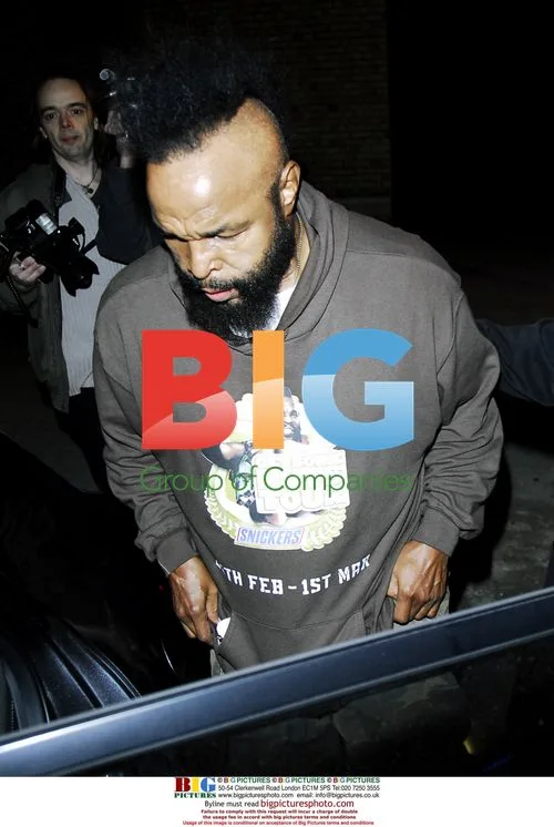 Mr T at Snickers Launch in London