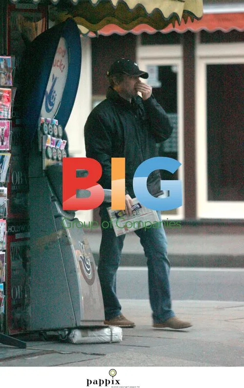 Hugh Grant Gives Directions in West London