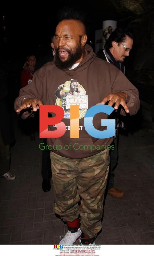 Mr T Arrives for Snickers Tour Launch