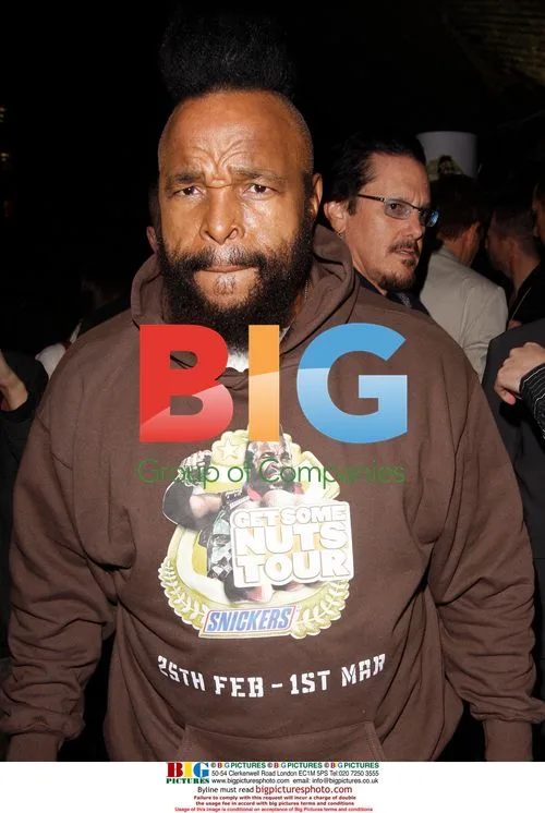 Mr T Arrives for Snickers 'Get Some Nuts' Tour