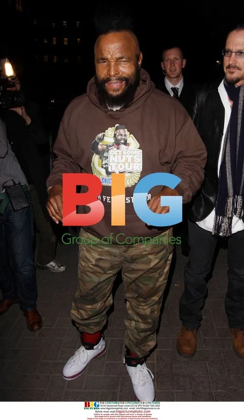 Mr T Arrives for Snickers Tour Launch