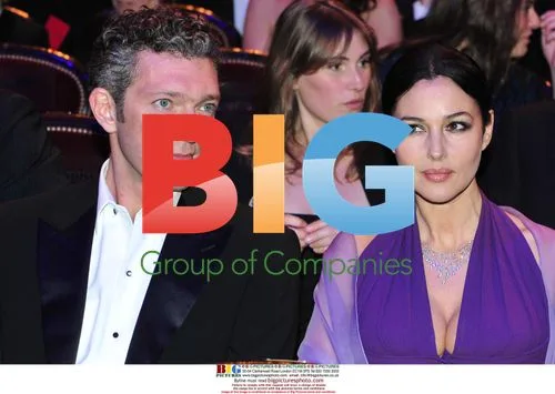 Vincent Cassel and Monica Bellucci at Cesar Film Awards