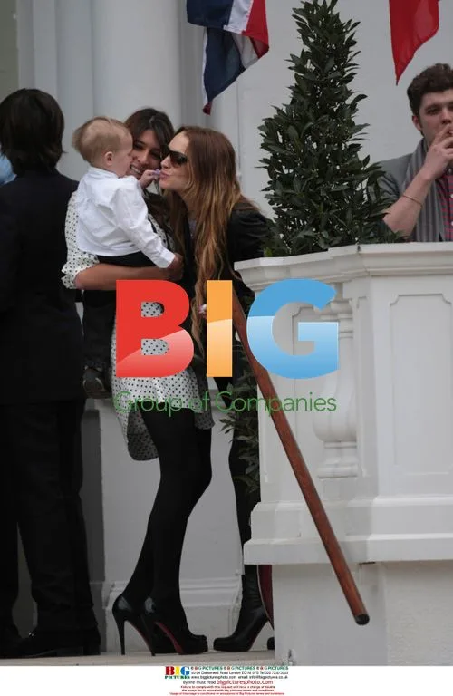 Lindsay Lohan and Samantha Ronson at Bat Mitzvah