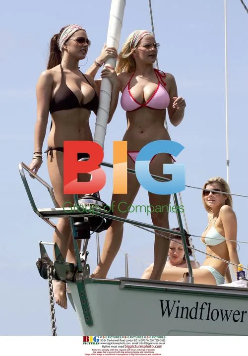 Michelle Marsh and Lucy Pinder in Caribbean