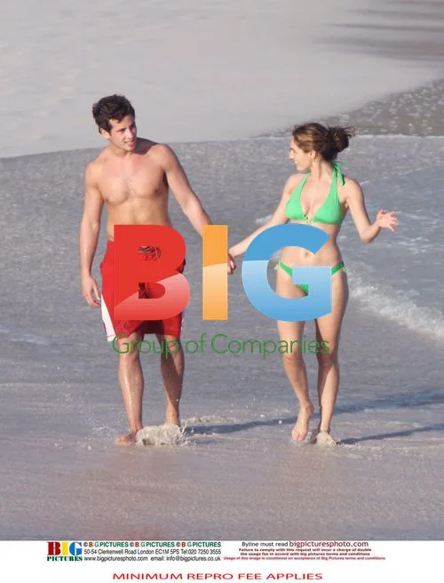 Kelly Brook and Danny Cipriani in Caribbean