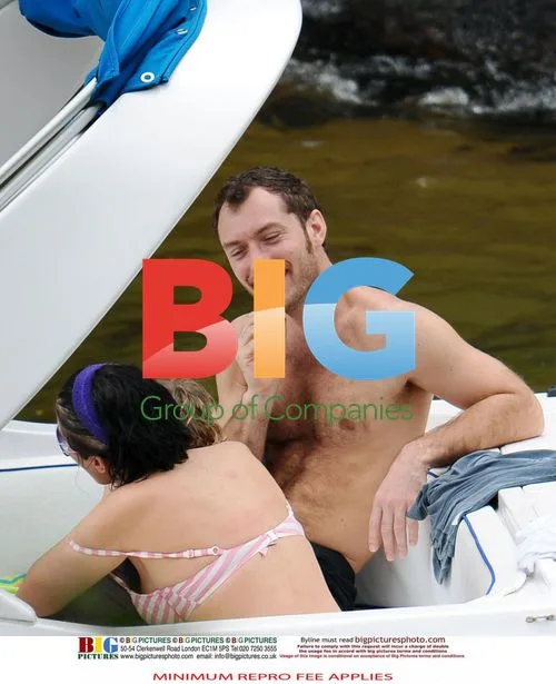 Jude Law and Sadie Frost's Family Holiday in Brazil