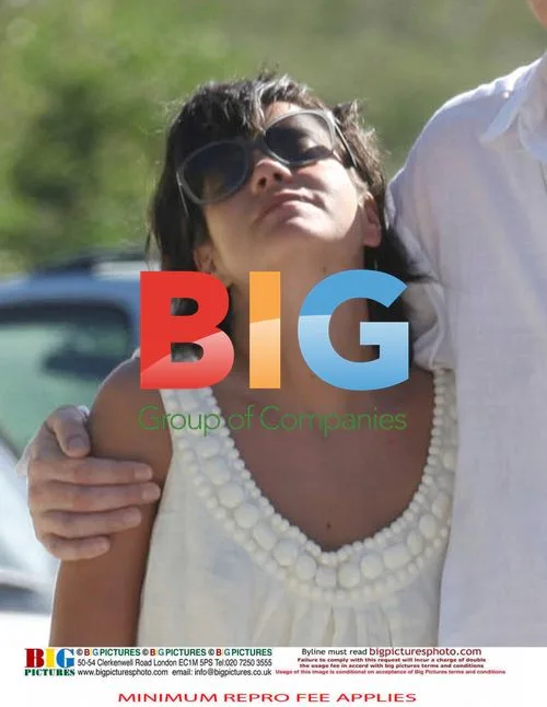 Lily Allen and Jay Jopling in St Bart's