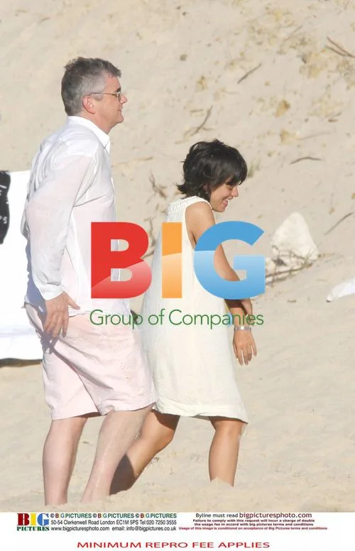 Lily Allen and Jay Jopling in St. Bart's