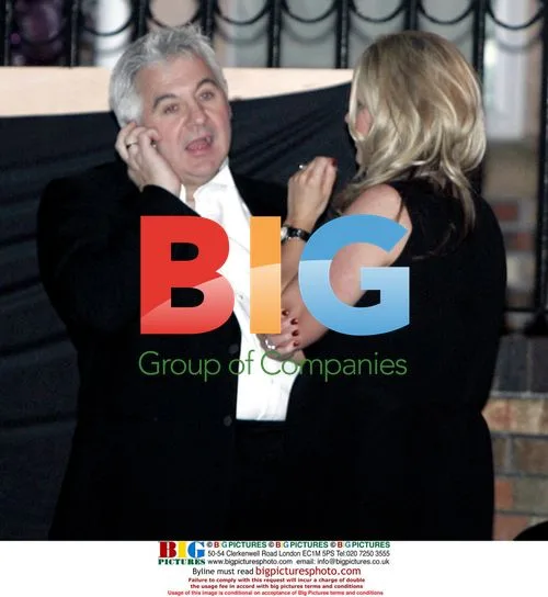 Rooney's agent Paul Stretford at New Year's Eve party