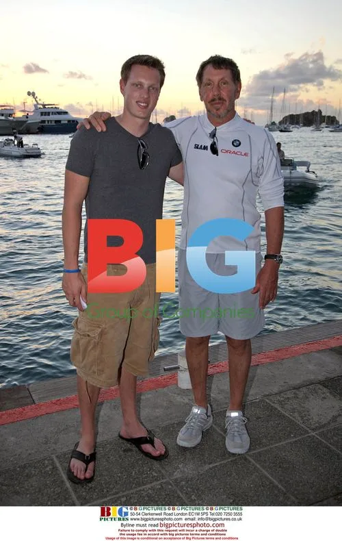 Larry Ellison enjoys family break