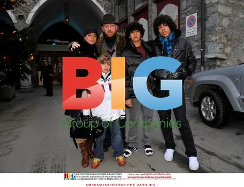 Boris Becker and family in St. Moritz