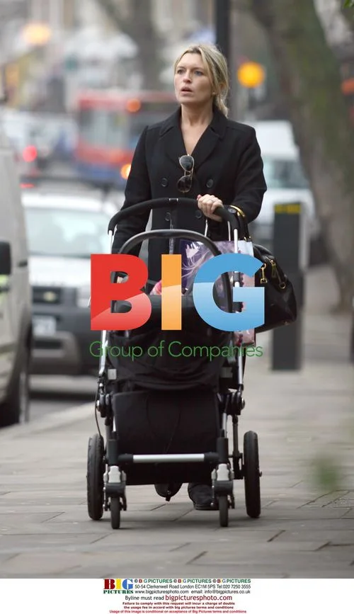Tina Hobley out with kids, parking ticket in London