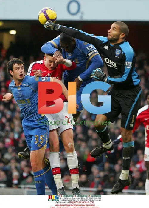 David James clears the danger