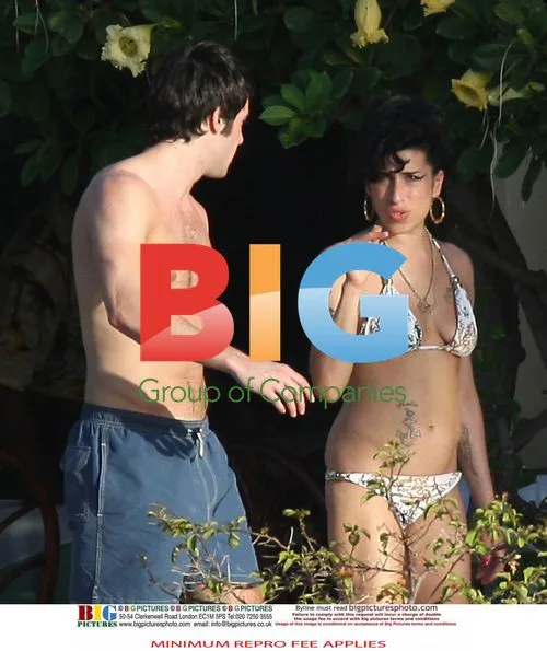 Amy Winehouse on Caribbean holiday