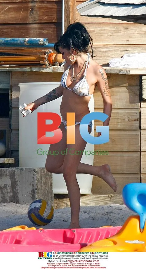 Amy Winehouse and Blake Wood on Caribbean Vacation