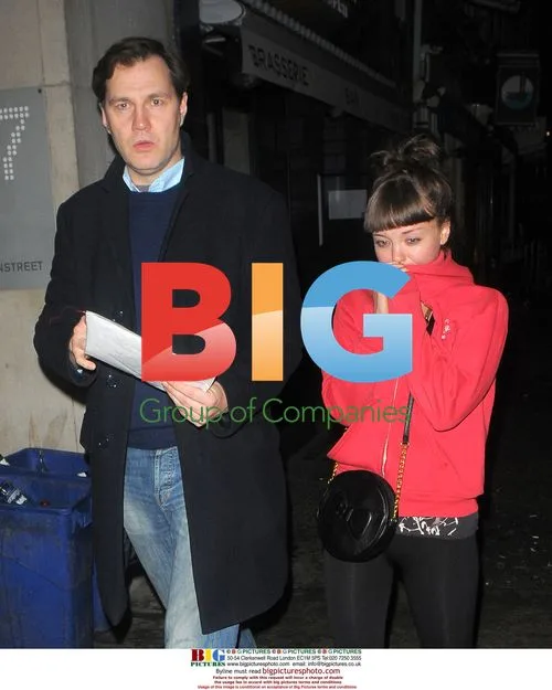 Dr Who star David Morrissey and co-star in Soho
