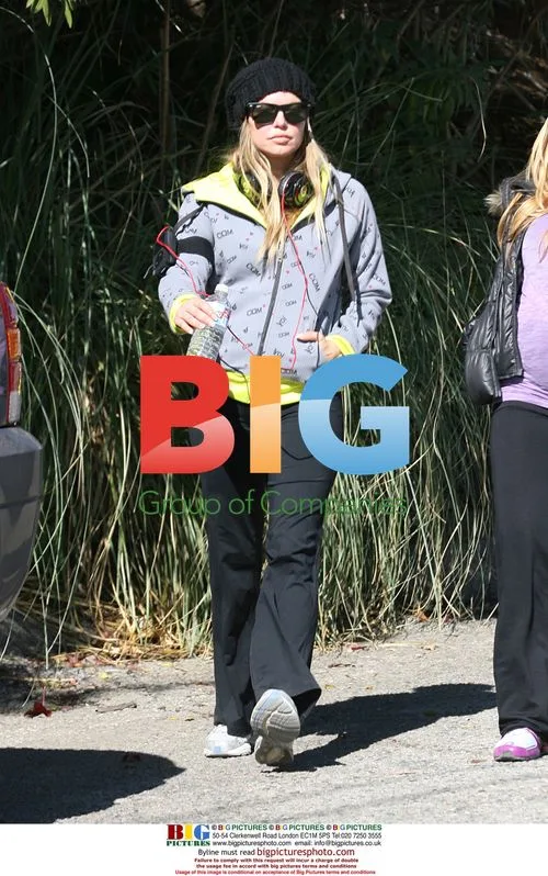 Pregnant Friend Walks with Fergie